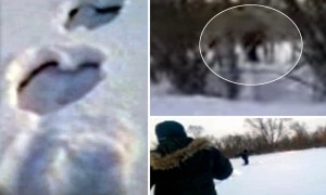 YETI sighting Siberia -boys are filmed running away-must credit The Siberian Times, queries Will Stewart 007 985 998 94 00.jpg