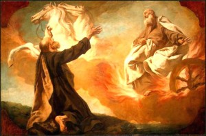 18 ANGELI ELIJAH TAKEN UP IN A CHARIOT OF FIRE W